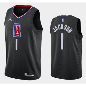 Los Angeles Clippers Reggie Jackson 1 Jordan Brand 2020-2021 Statement Edition Miesten Pelipaidat Swingman